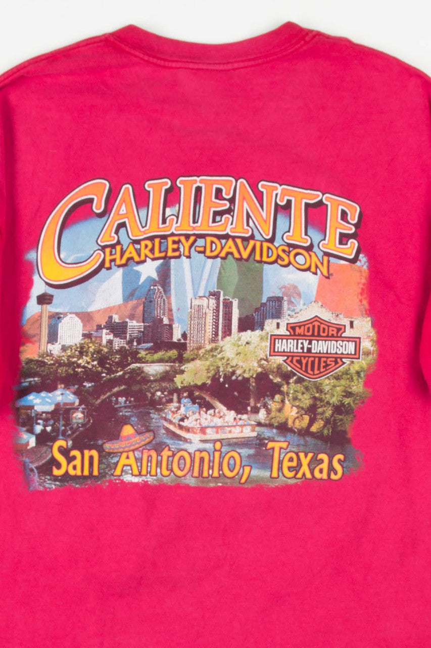Caliente Texas Harley Davidson T-Shirt