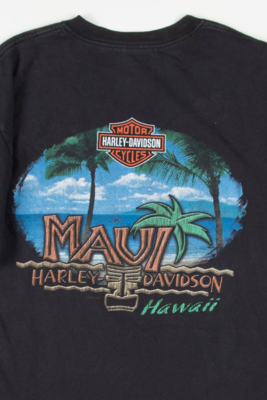 Maui Hawaii Harley Davidson T-Shirt