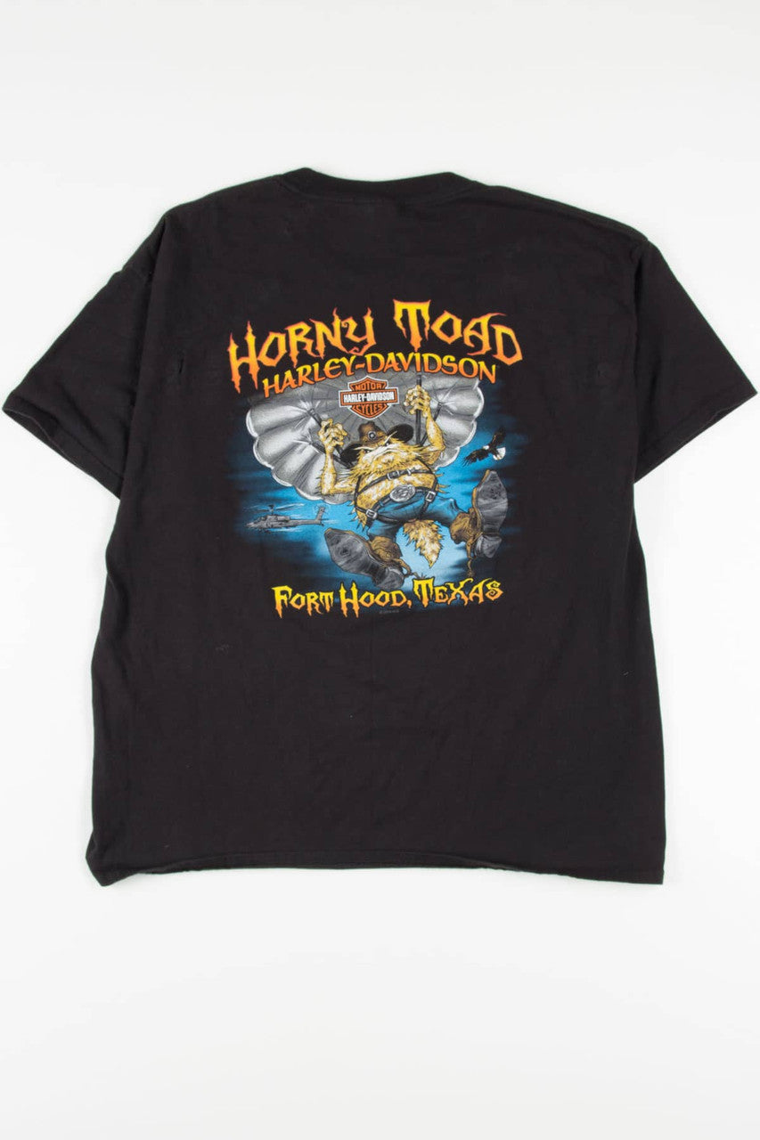 Horney Toad Texas Harley Davidson T-Shirt