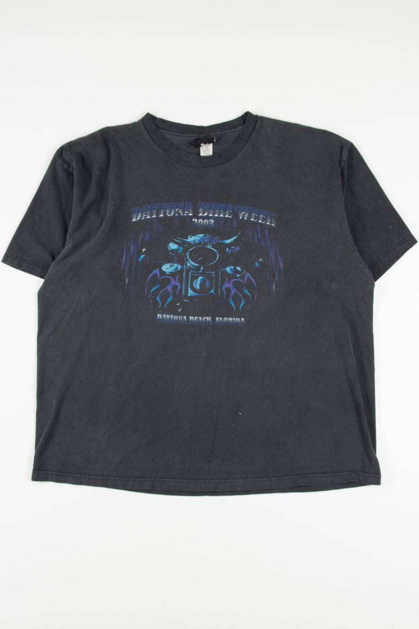 Daytona Beach Bike Week Harley Davidson T-Shirt (2003)