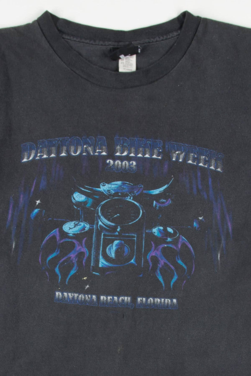 Daytona Beach Bike Week Harley Davidson T-Shirt (2003)