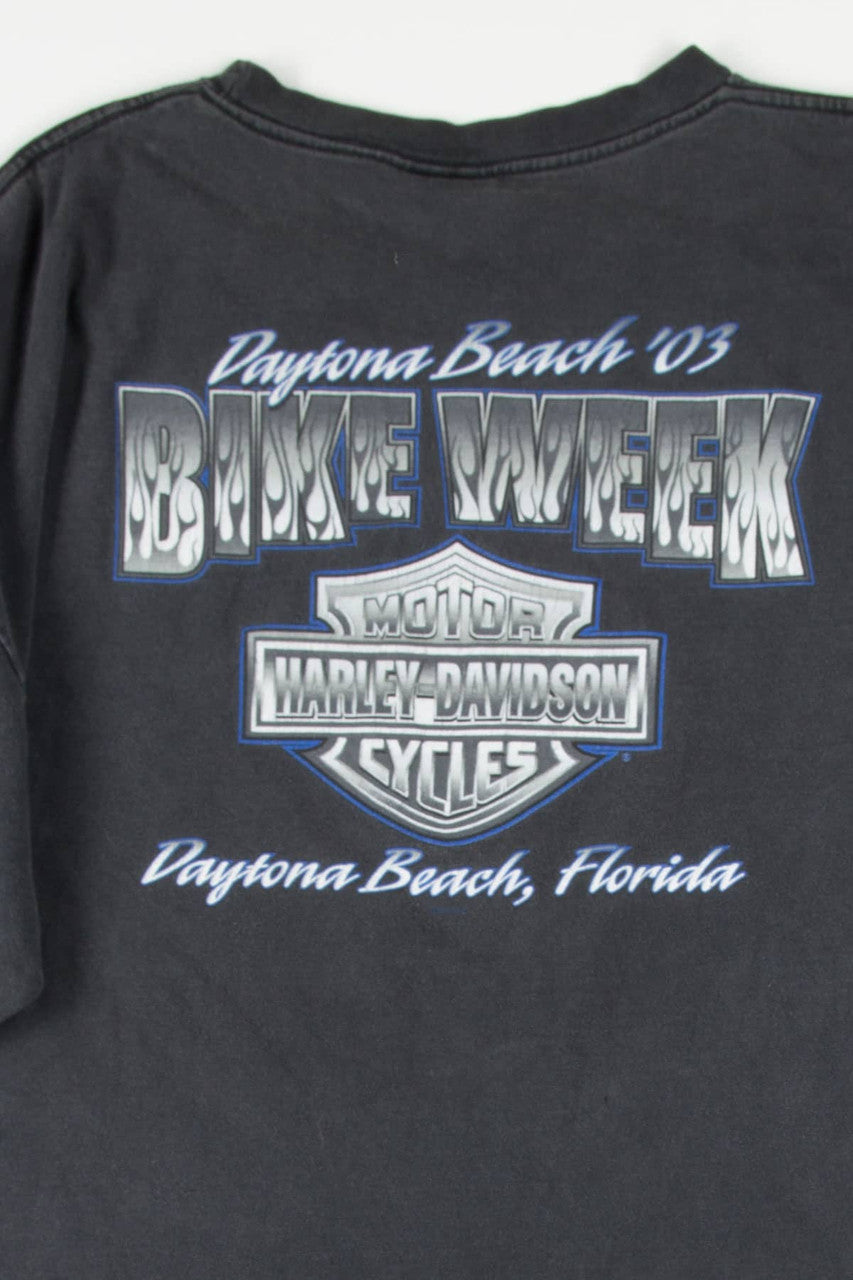 Daytona Beach Bike Week Harley Davidson T-Shirt (2003)