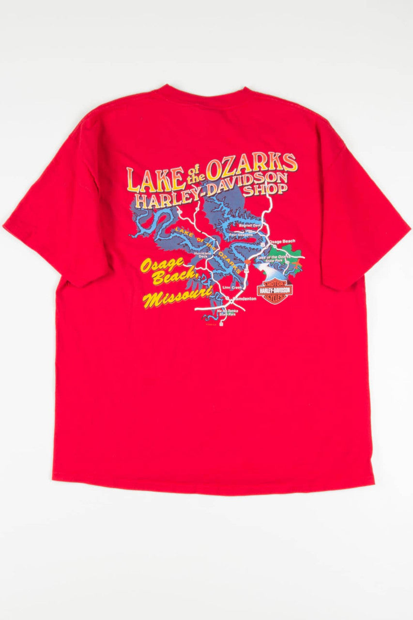 Lake of The Ozarks Bike Fest 2007 Harley Davidson T-Shirt