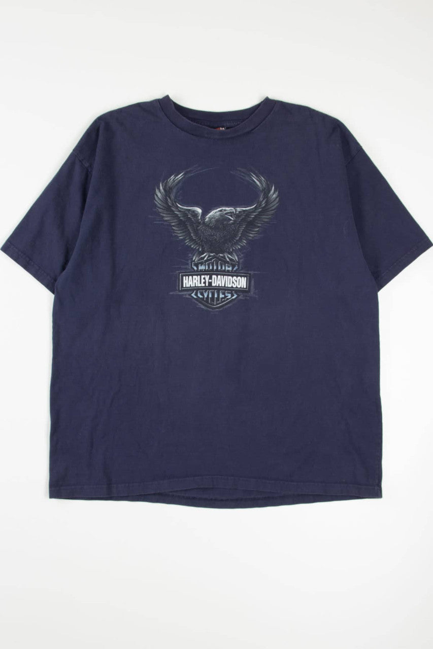 Mount McKinley Alaska Harley Davidson T-Shirt