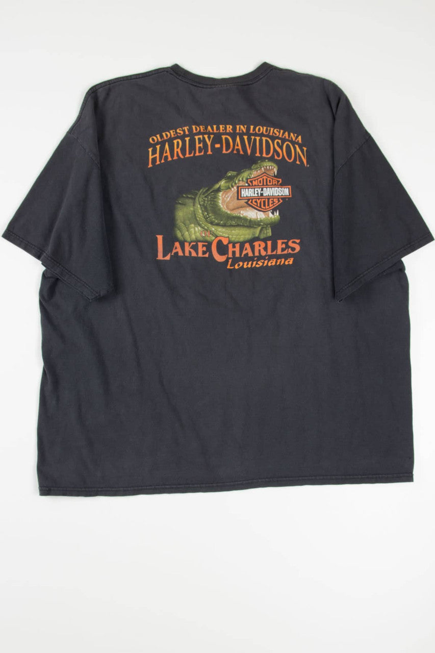 Lake Charles Louisiana Harley Davidson T-Shirt 1