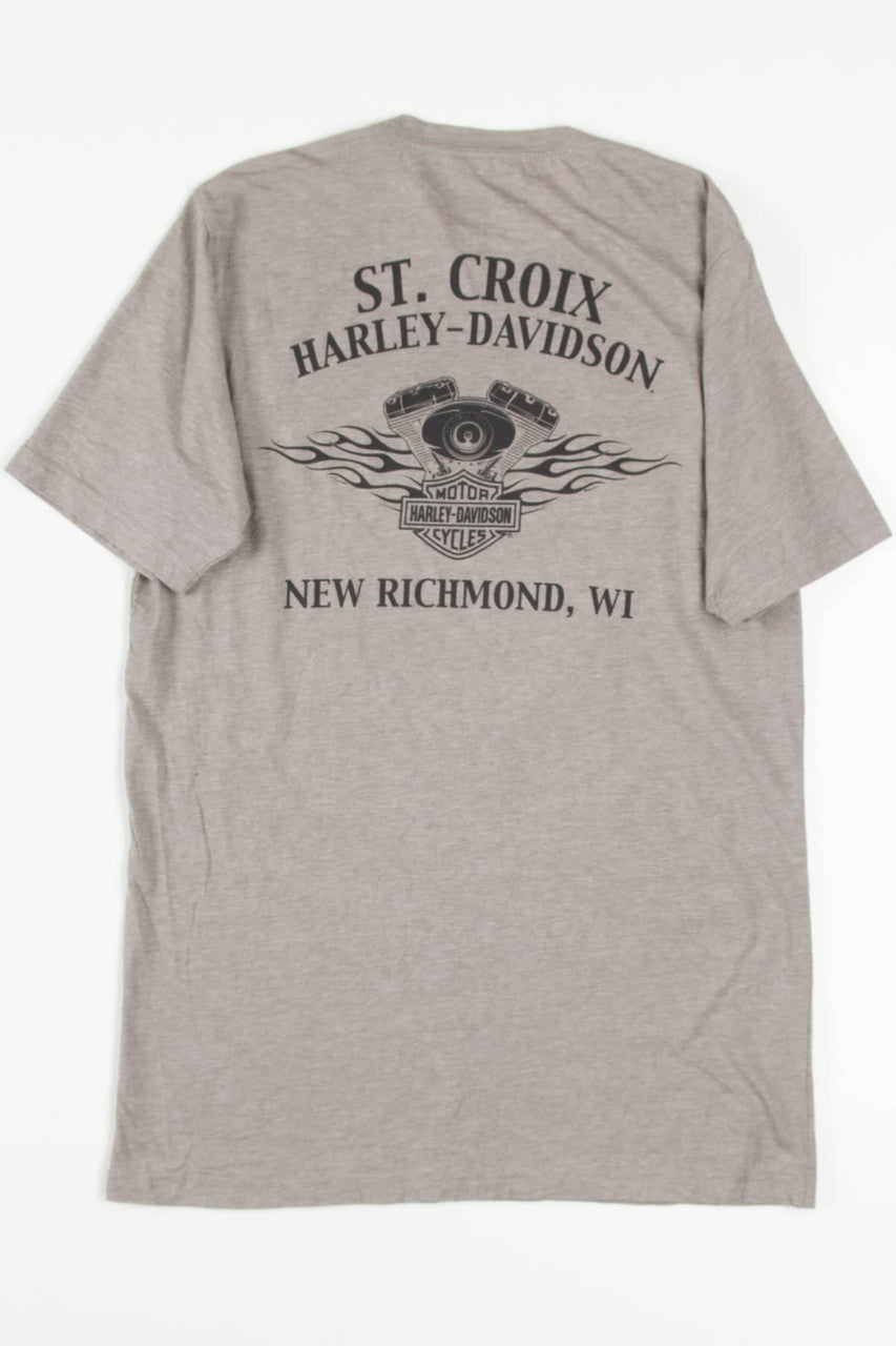 T-shirt Harley-Davidson Civilized - Black - Léo Harley-Davidson