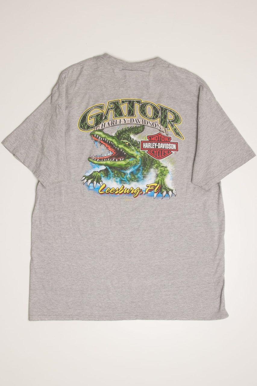 Gator Leesburg Florida Harley-Davidson T-Shirt (2010s)