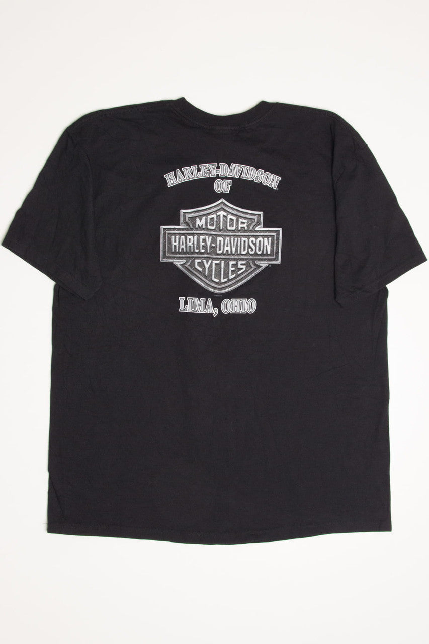 Jingles Your Bells? Lima Ohio Harley-Davidson T-Shirt (2000s)