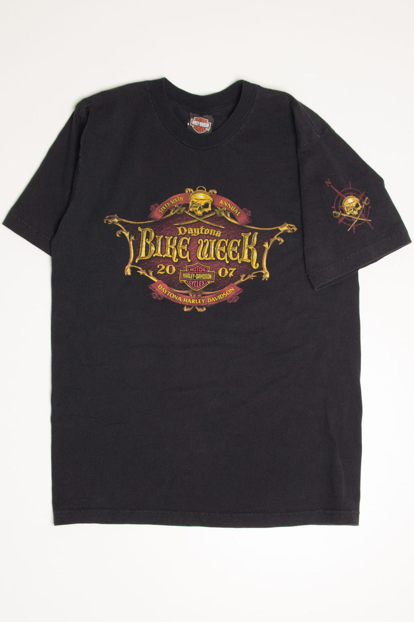 66th Annual Daytona Bike Week Harley-Davidson T-Shirt (2007)