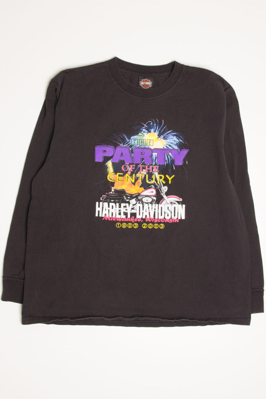 Milwaukee Party of The Century Harley-Davidson T-Shirt (2003)
