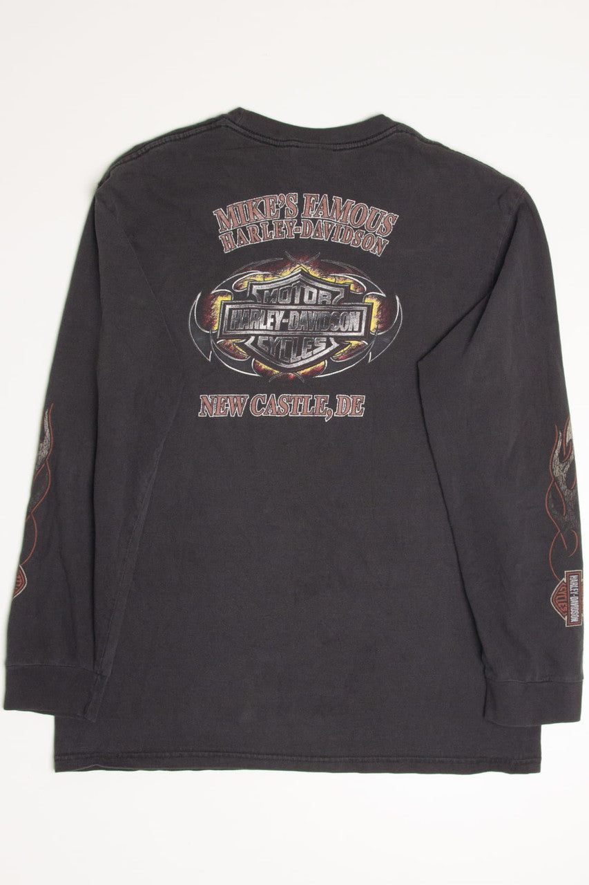 Mike's Famous Delaware Harley-Davidson T-Shirt (2000s)