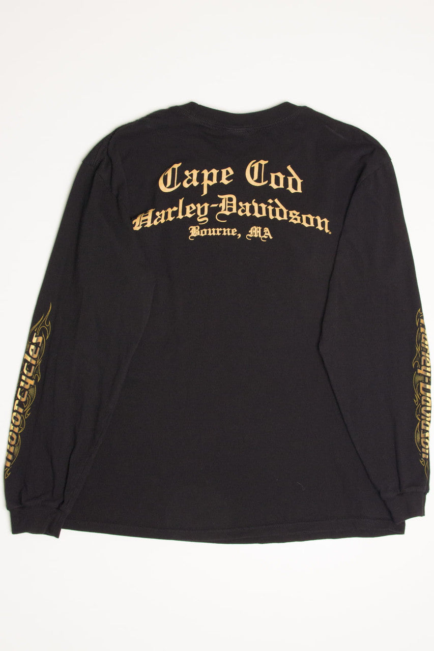 Cape Cod Golden Eagle Harley-Davidson T-Shirt (2010s)