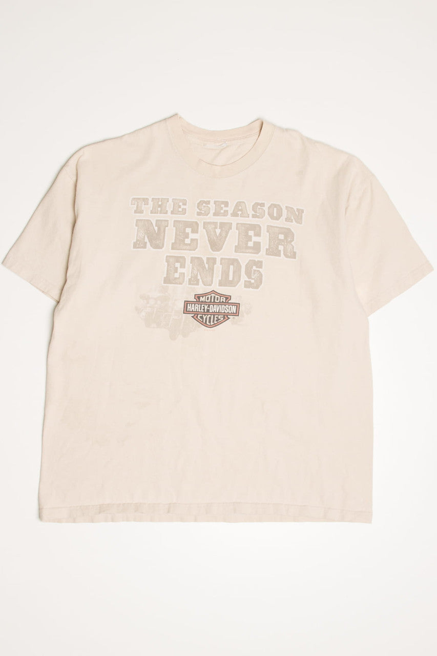 Charleston Flaming Hog Harley-Davidson T-Shirt (2010s)