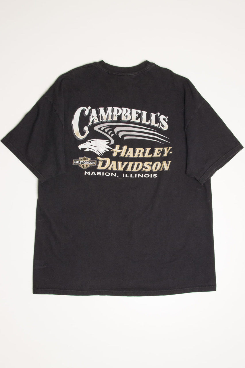 Campbell's Illinois Harley-Davidson T-Shirt (2000s)