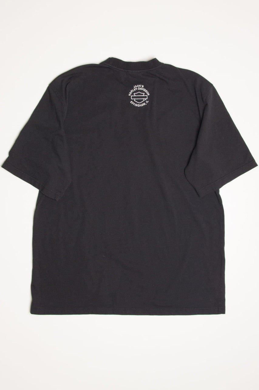 Embroidered Jack's Illinois Harley-Davidson T-Shirt