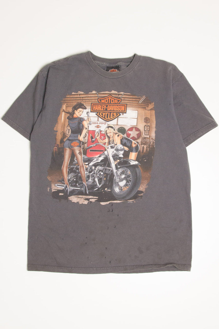 Pin Up Cape Girardeau Harley-Davidson T-Shirt (2010s)