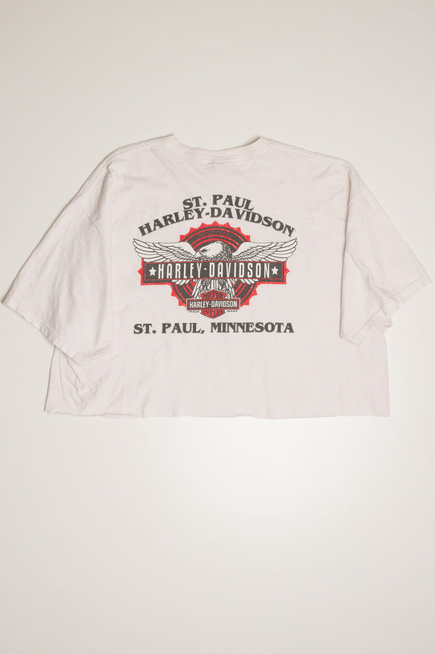 Cropped St. Paul Minnesota Harley-Davidson T-Shirt