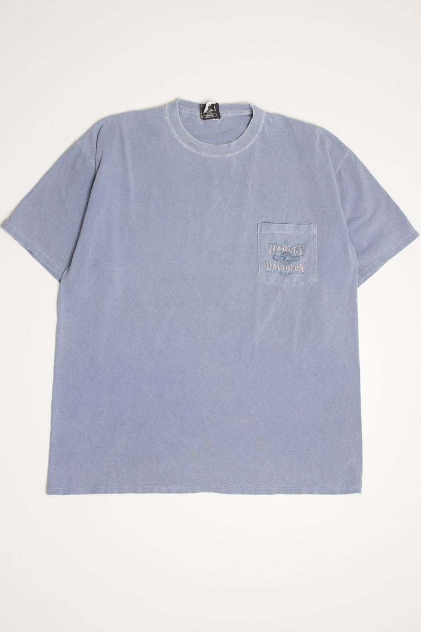 Blue Lynchburg Virginia Harley-Davidson T-Shirt (2000s)