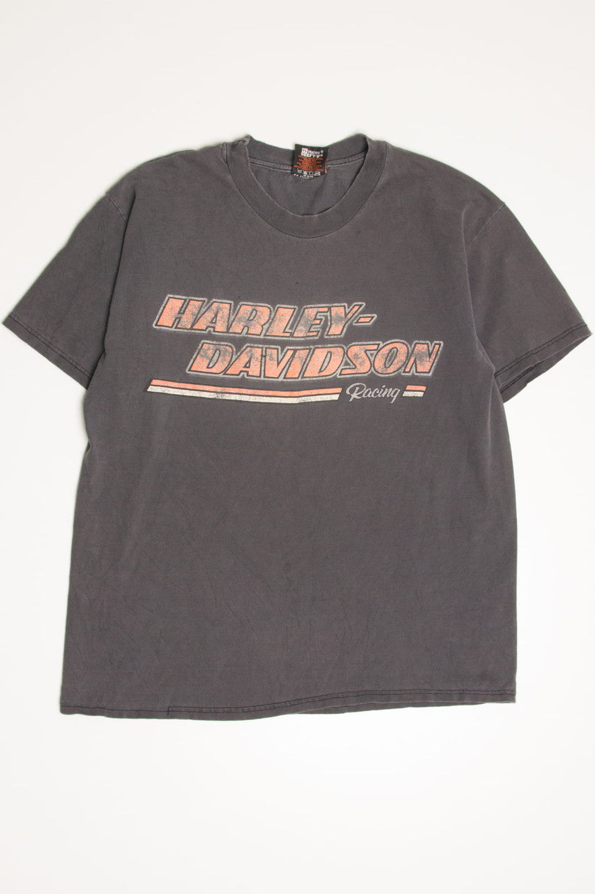 Distressed Milwaukee Harley-Davidson Racing T-Shirt
