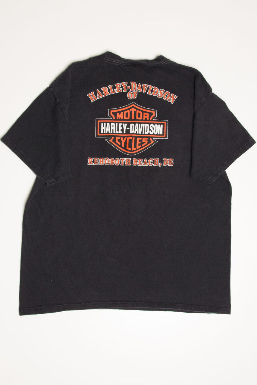 Rehoboth Beach Delaware Harley-Davidson T-Shirt (2000s)