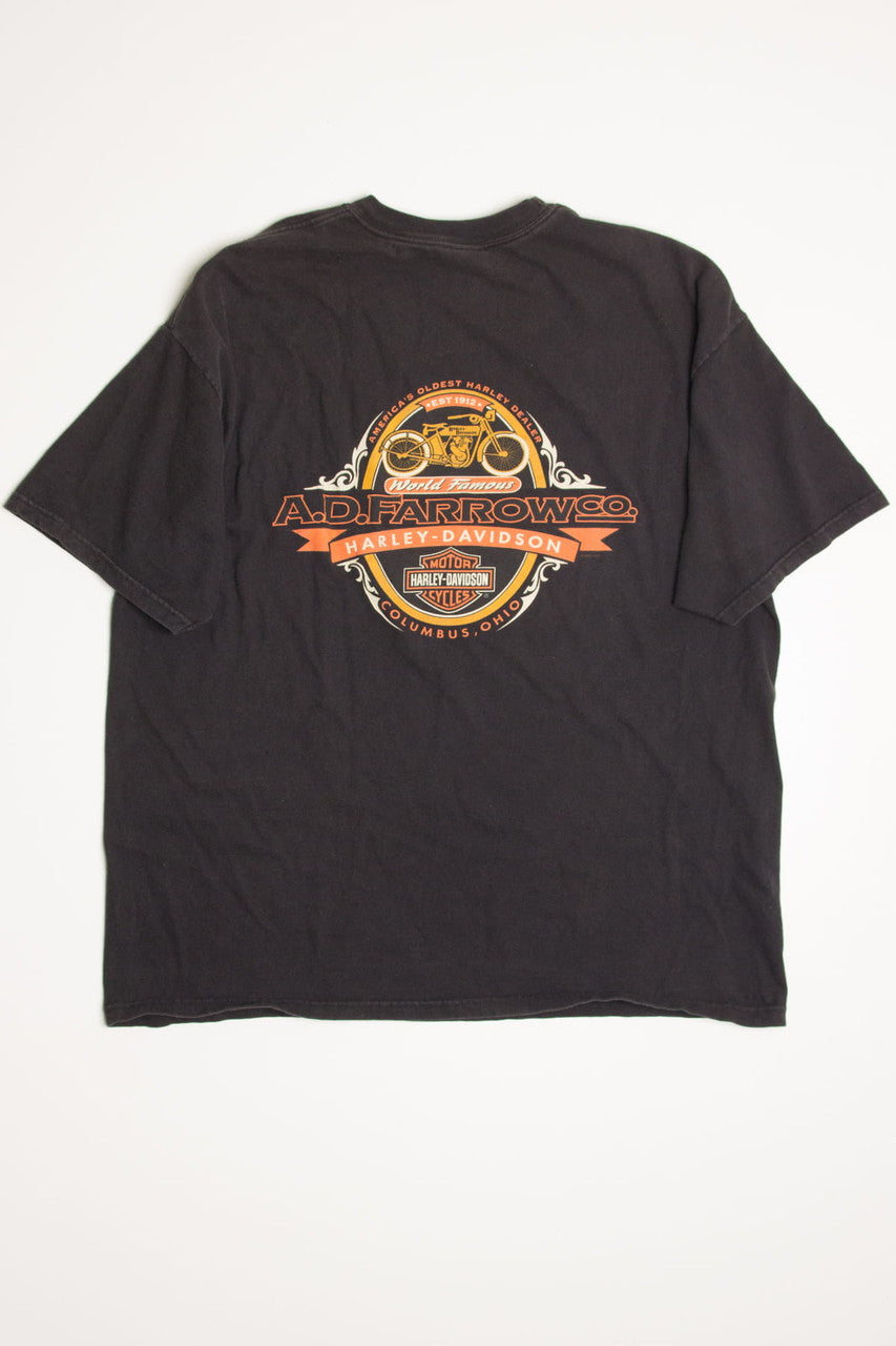 A.D. Farrow Columbus Harley Davidson T-Shirt