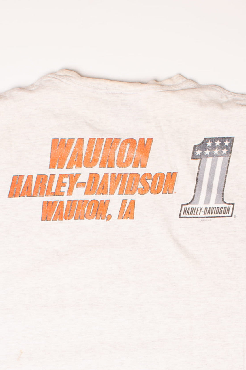 Vintage Waukon Iowa Harley Davidson T-Shirt