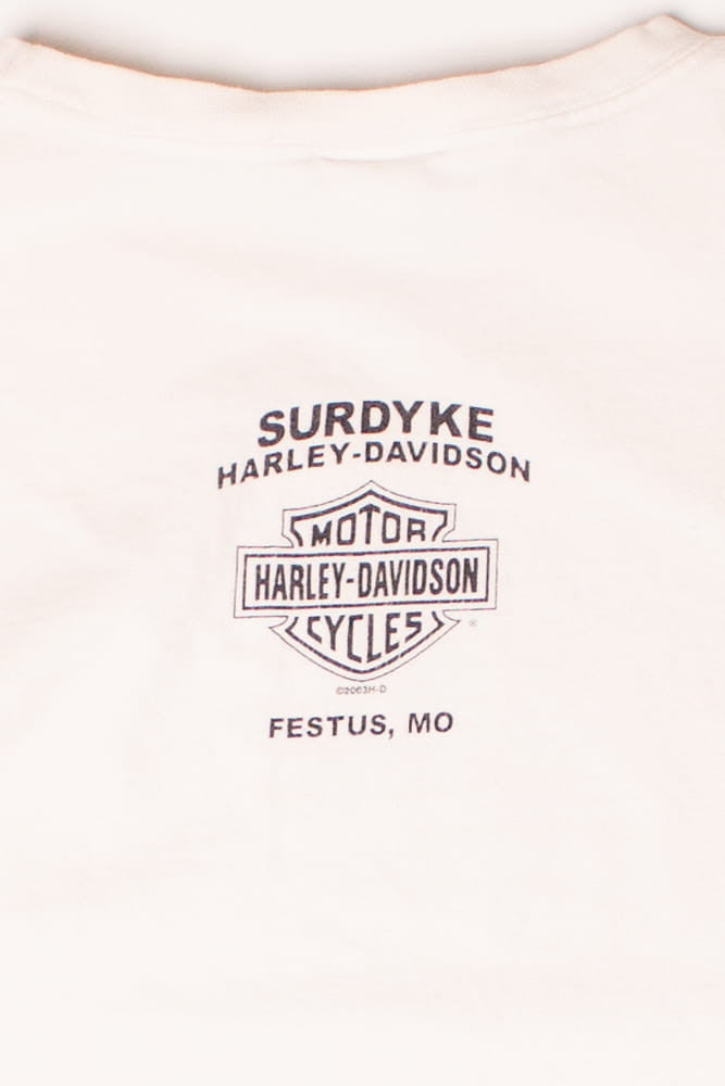 Vintage Surdyke Long Sleeve Harley Davidson T-Shirt