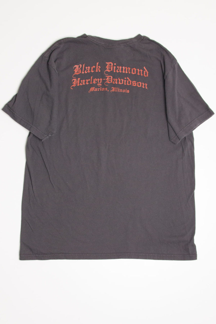 Vintage Black Diamond Harley Davidson T-Shirt