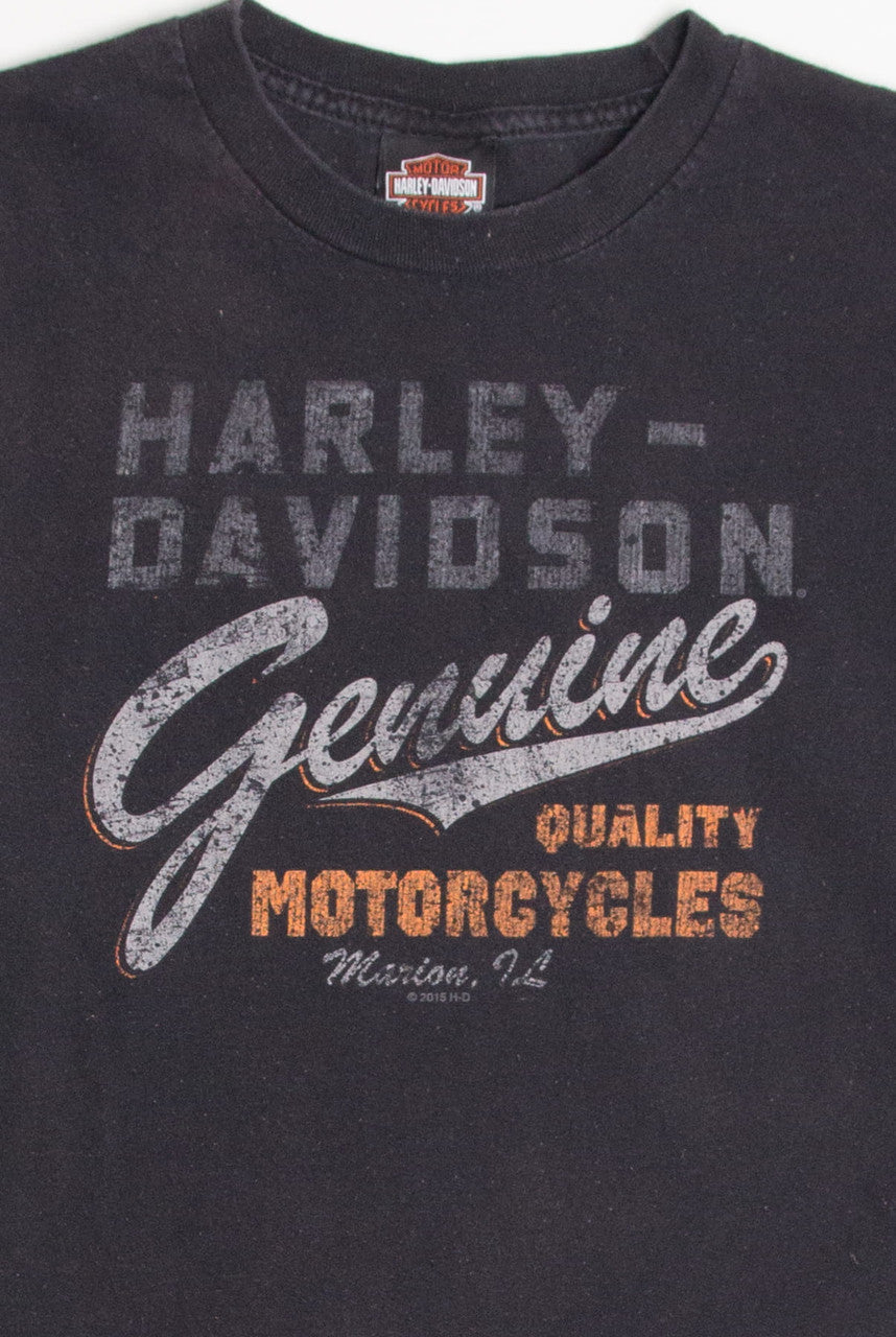 Vintage Black Diamond Harley Davidson T-Shirt 2
