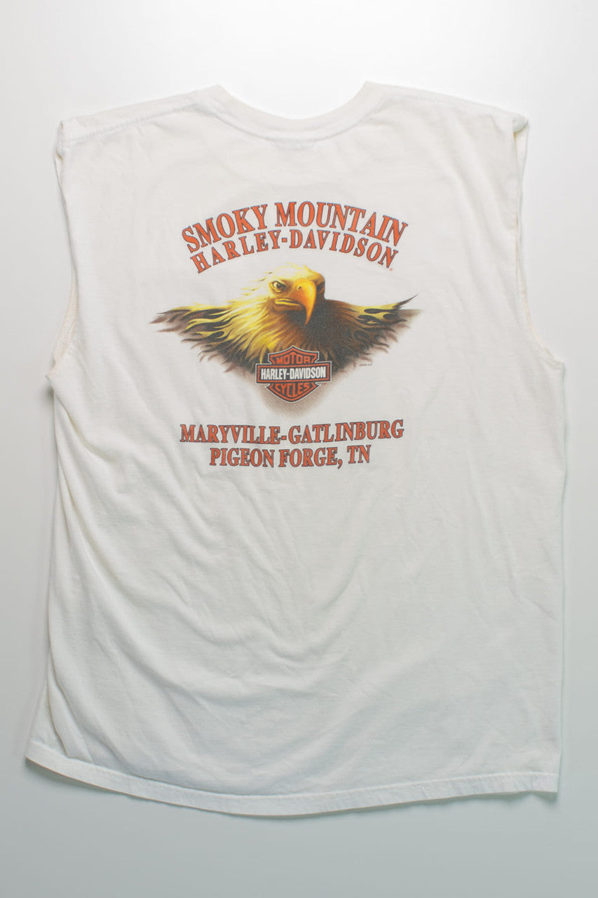 Vintage Harley Davidson Sleeveless T-Shirt