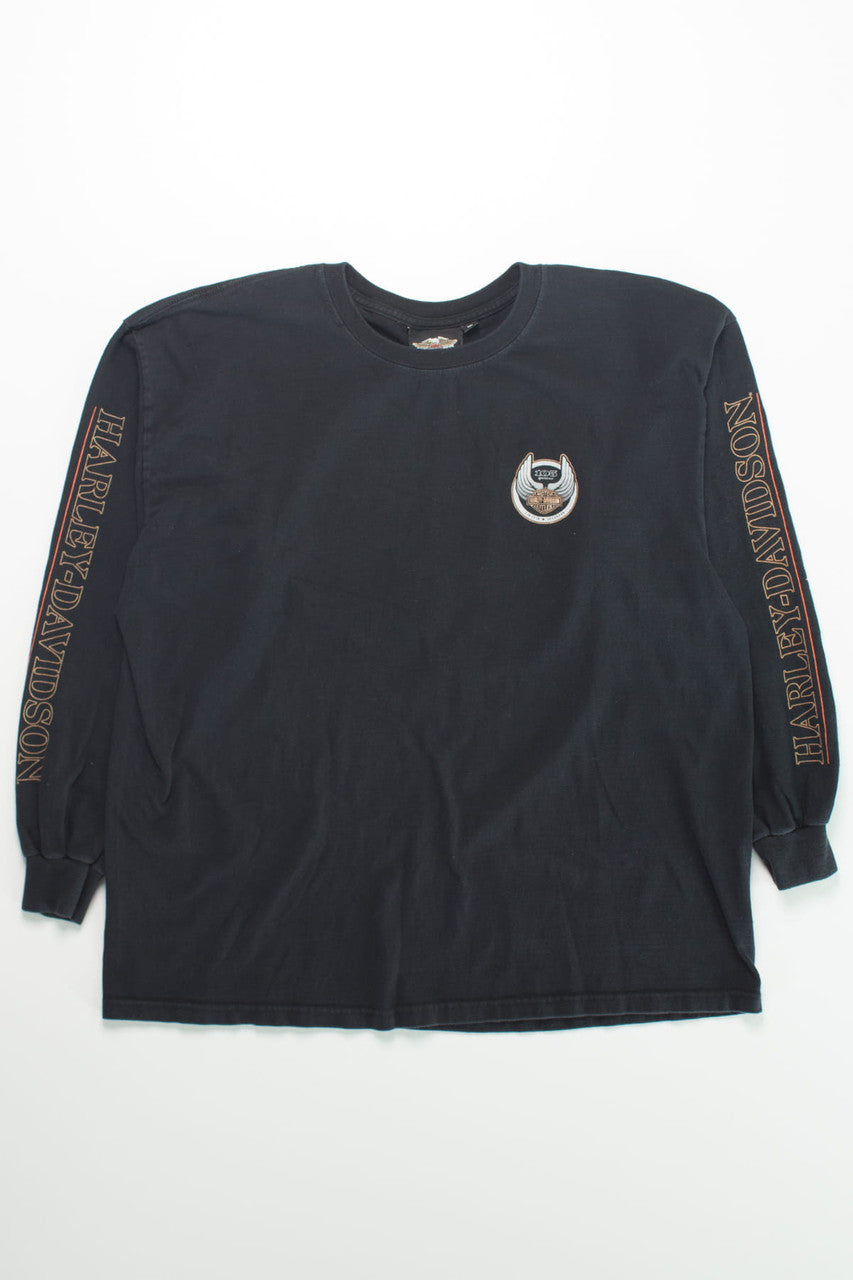 105 Years Harley Davidson Long Sleeve T-Shirt