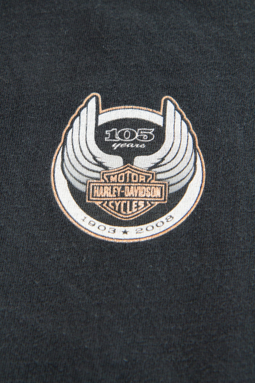 105 Years Harley Davidson Long Sleeve T-Shirt