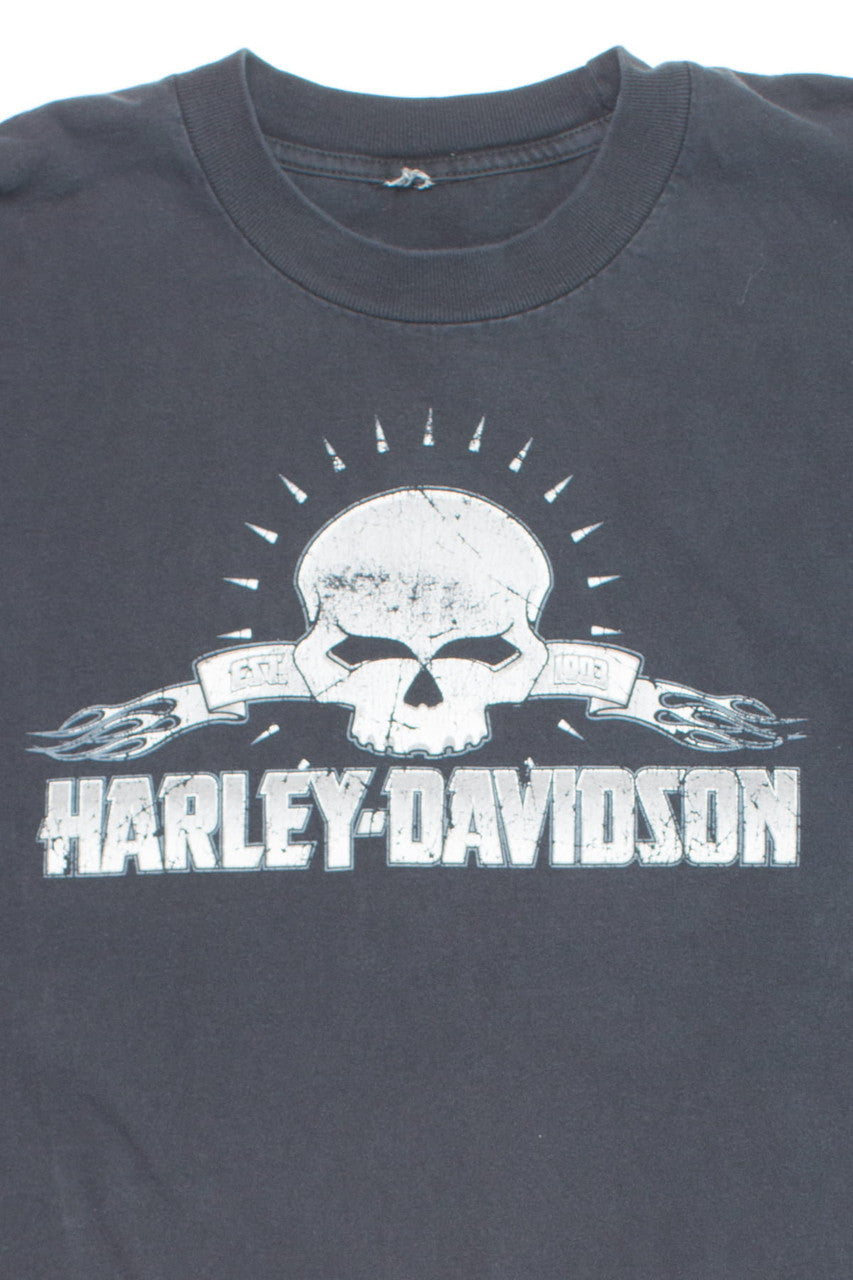 Vintage State College Harley Davidson T-Shirt