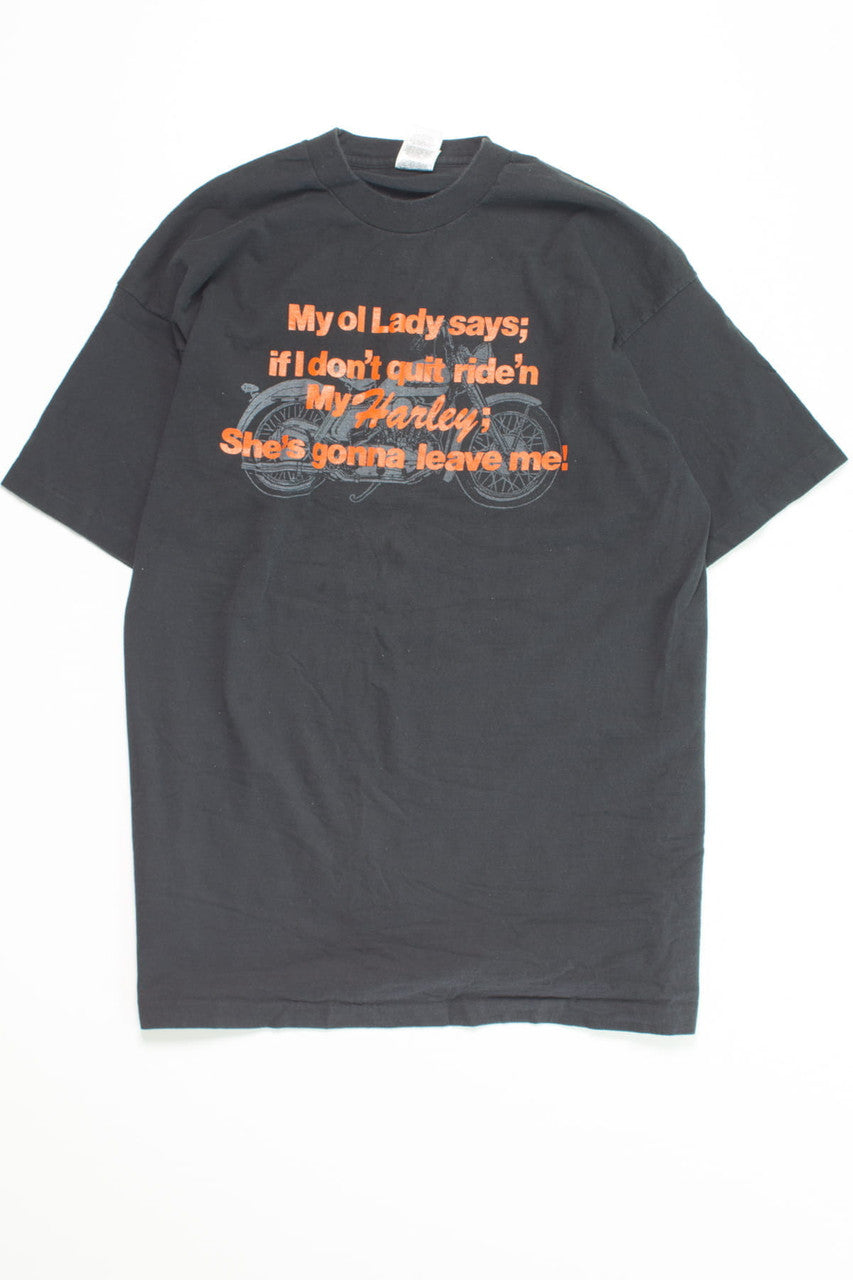 Vintage "My ol Lady" Harley Davidson T-Shirt