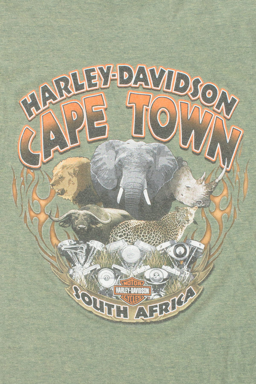 Vintage Single Stitch Cape Town Harley Davidson T-Shirt
