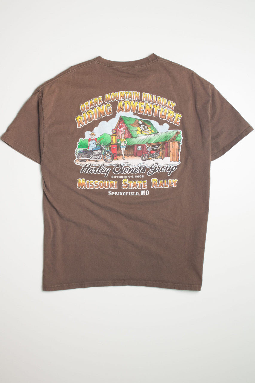 Vintage Missouri State Rally Harley Davidson T-Shirt