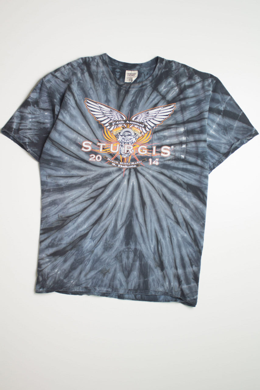 Tie Dye 2014 Sturgis Harley Davidson T-Shirt