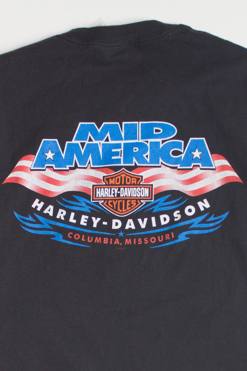 Vintage Mid America Harley Davidson T-Shirt