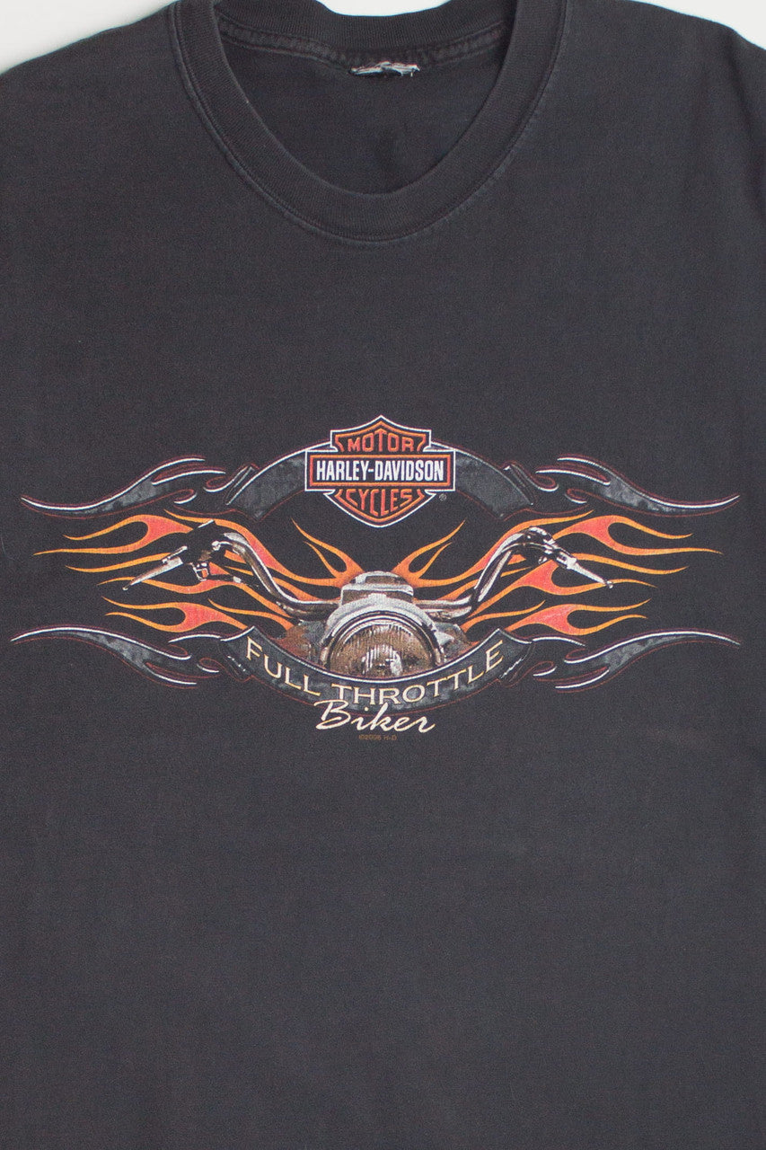 Vintage Full Throttle Harley Davidson T-Shirt
