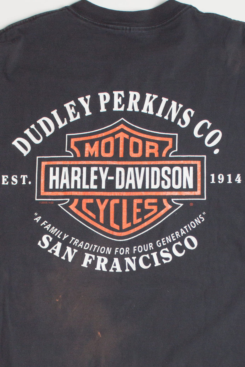 Vintage Full Throttle Harley Davidson T-Shirt