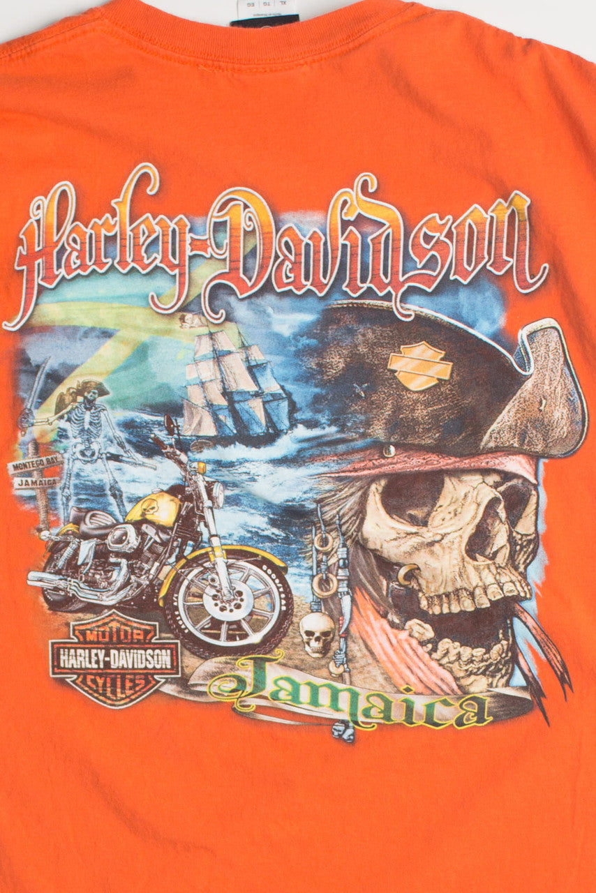 Jamaica Pocket Harley Davidson T-Shirt
