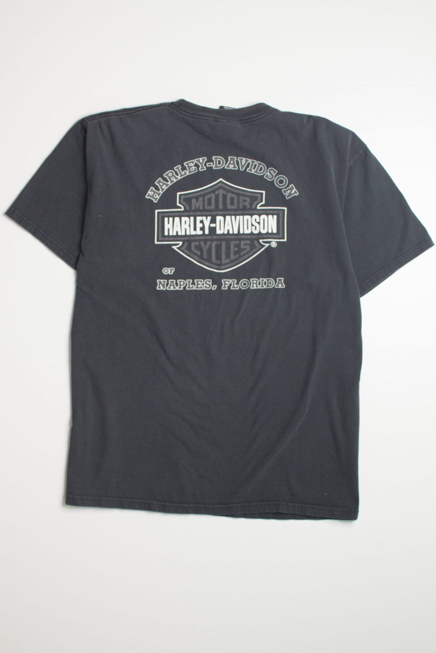 Vintage Naples Harley Davidson T-Shirt 1