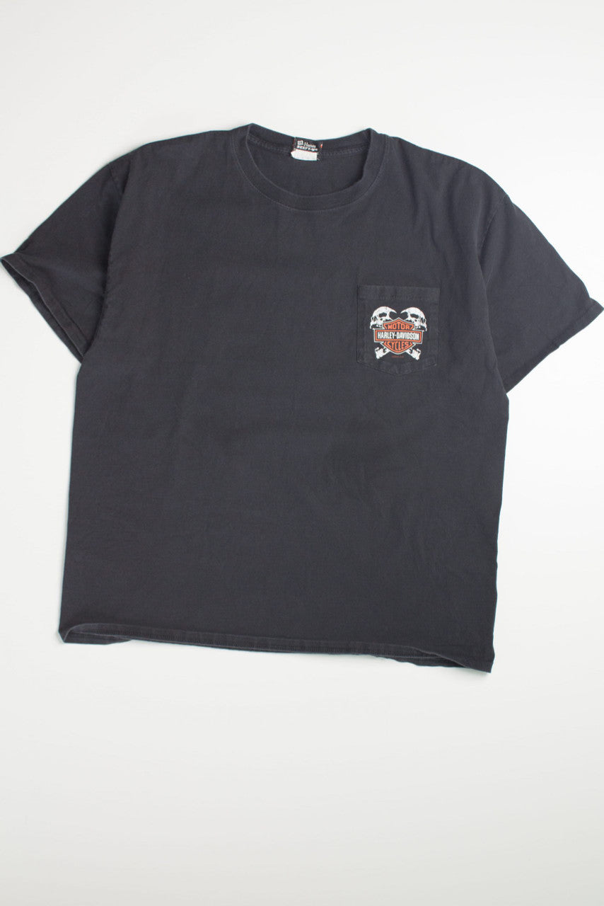 Las Vegas Pocket Harley Davidson T-Shirt