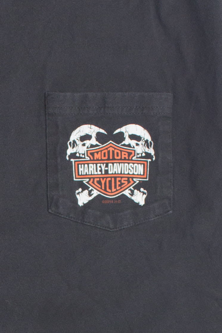 Las Vegas Pocket Harley Davidson T-Shirt