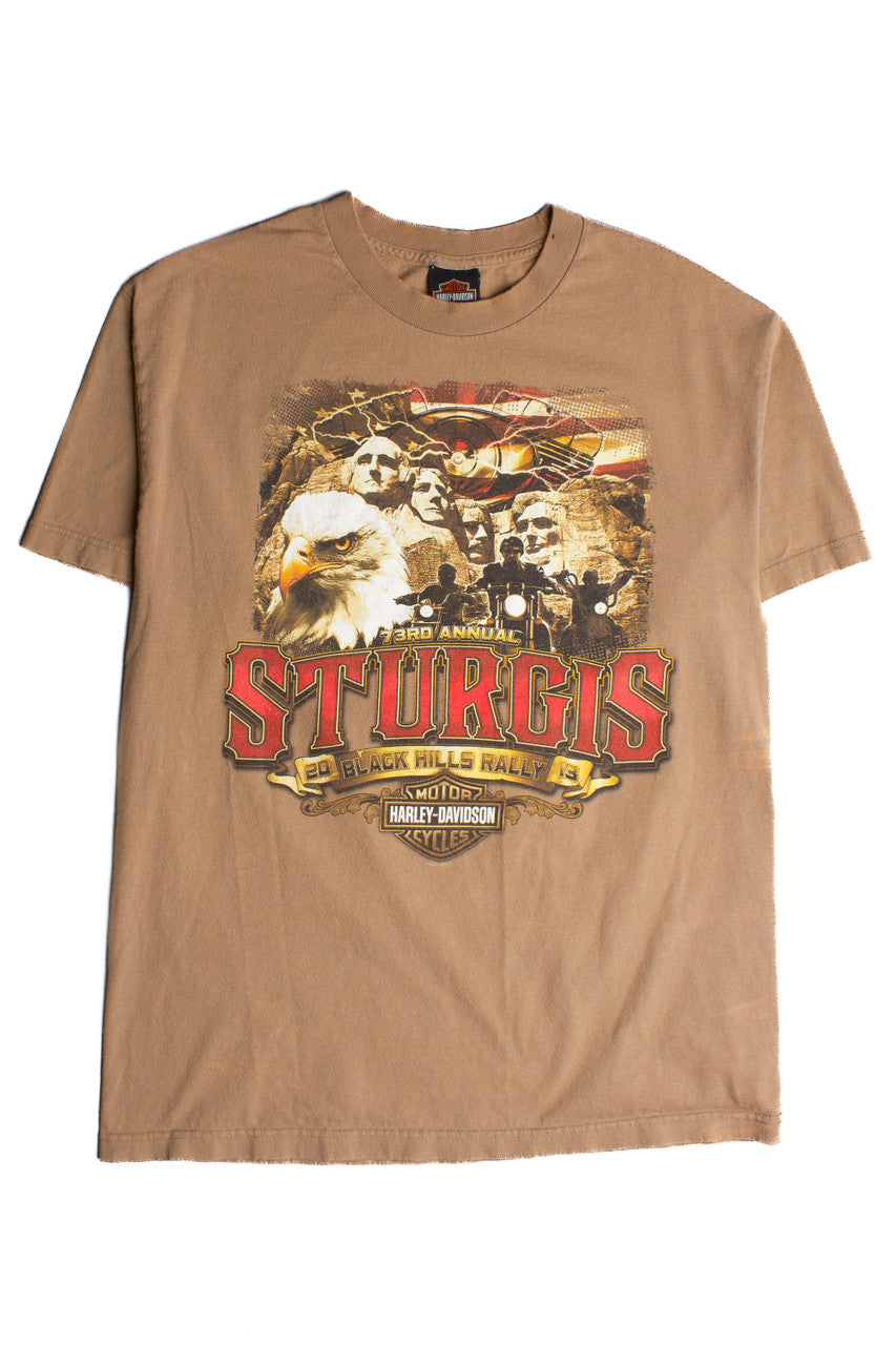 Vintage Harley Davidson Mount Rushmore T-Shirt (2010s) 661