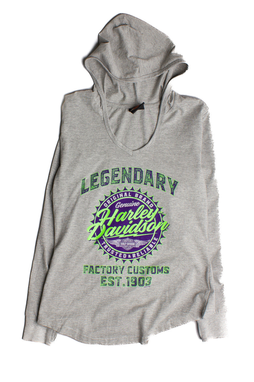 Harley Davidson Harley Davidson Hooded Long-Sleeve T-Shirt 668