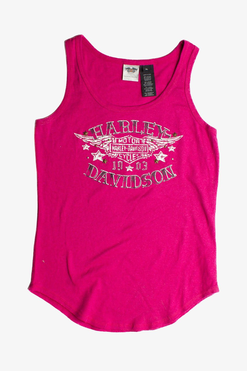 Vintage Harley Davidson Womens Tank (2000s) 699