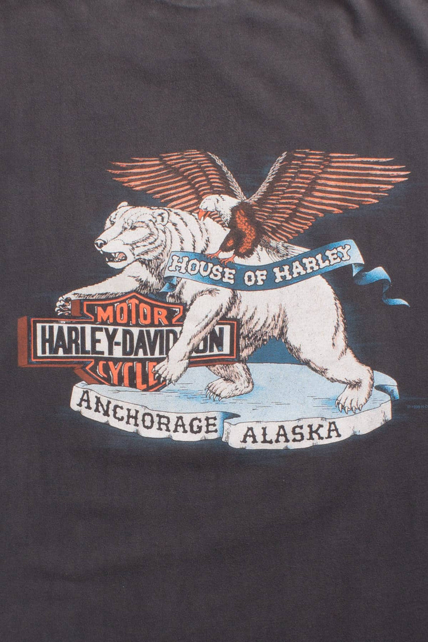 House of Harley Alaska T-Shirt '98