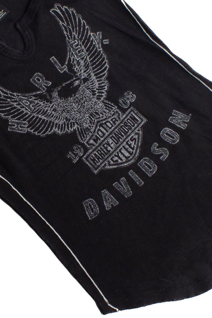 Vintage Harley Davidson Black Tank (1990s) 703