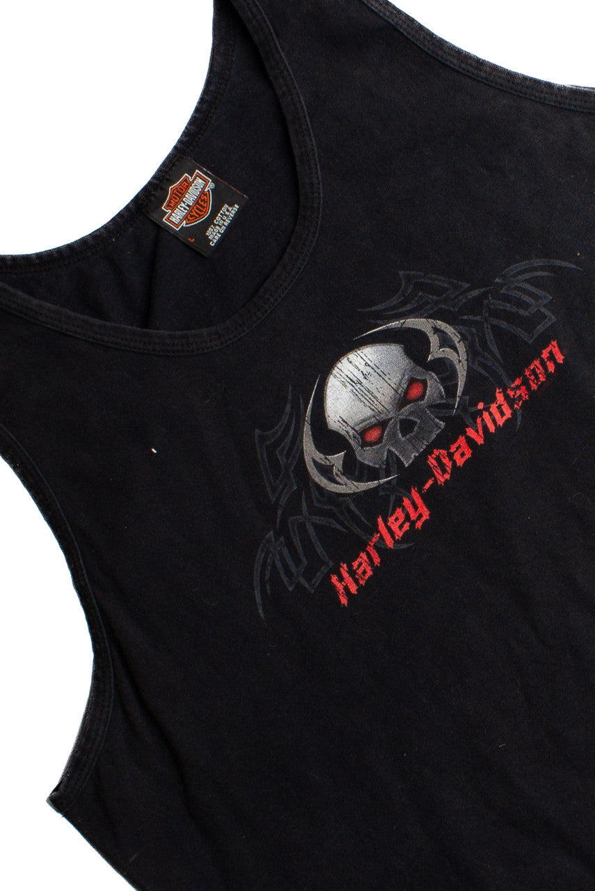 Vintage Harley Davidson Skull Tank (1990s) 705